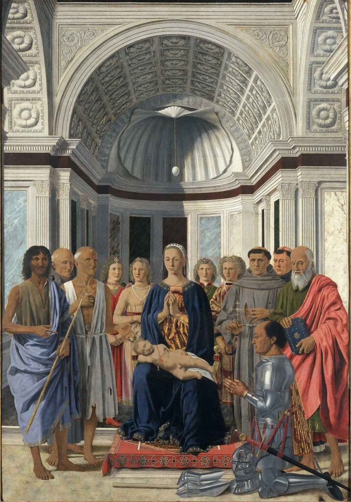 Madonna col Bambino e santi, angeli e Federico da Montefeltro (Pala di San Bernardino)