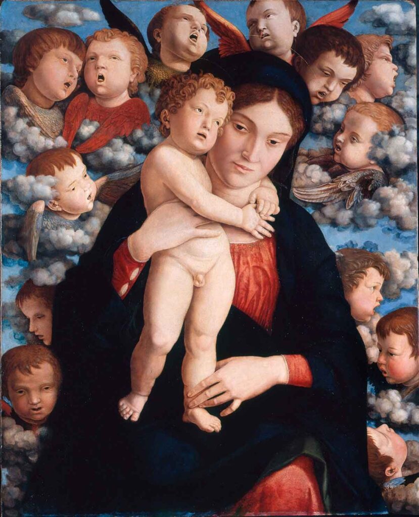 Madonna and Child with a Choir of Cherubim (Madonna of Cherubim)
