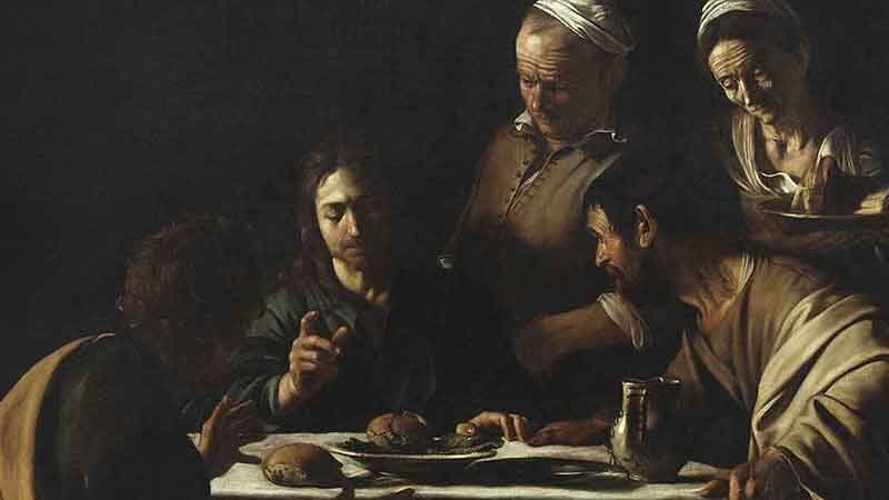 <em>Supper at Emmaus</em>, Caravaggio