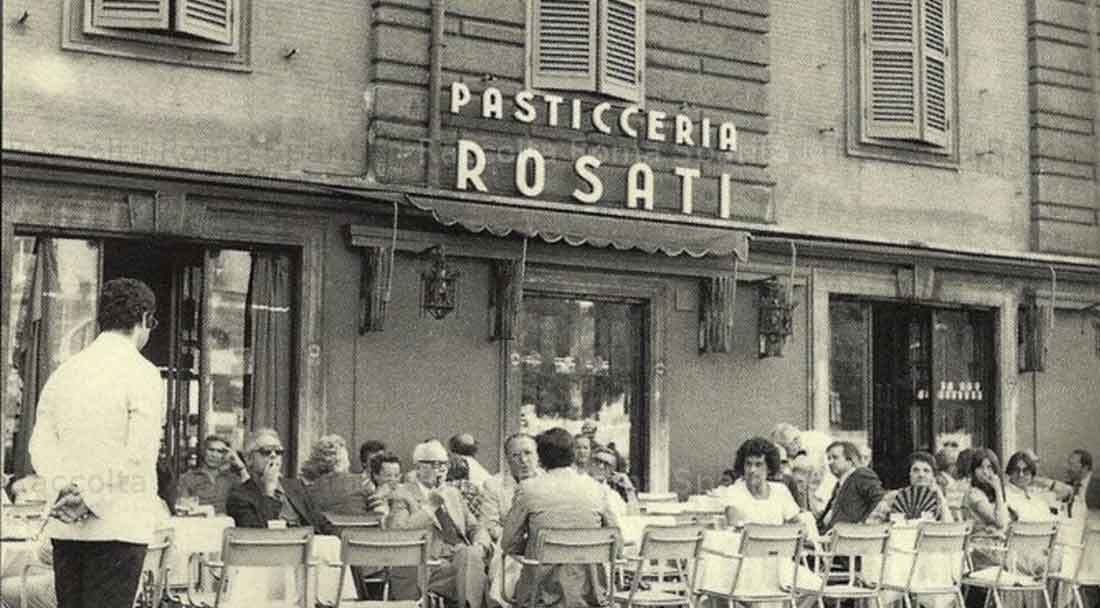 Bar Rosati, Roma negli anni 50