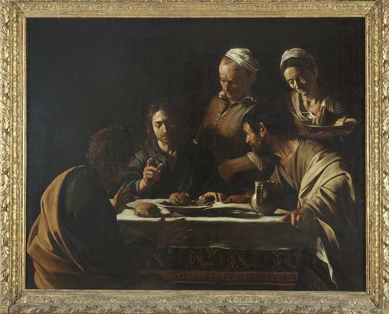 Cena in Emmaus di Caravaggio