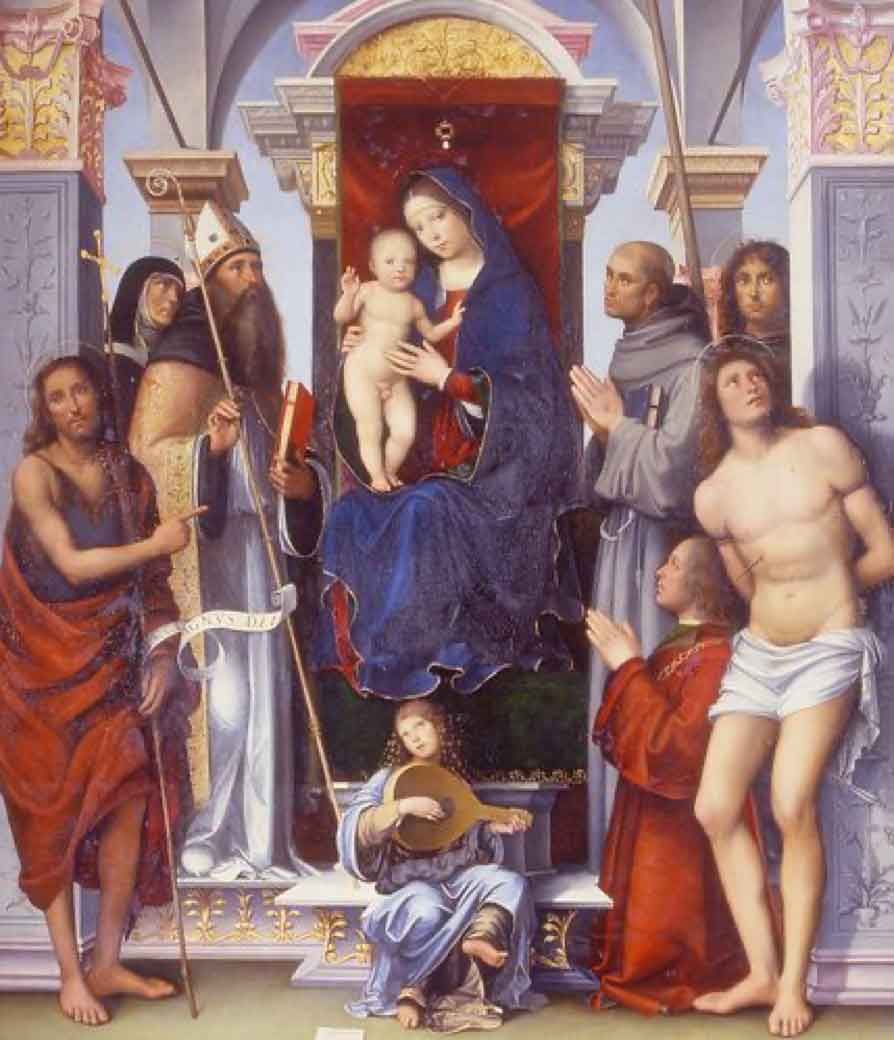 Felicini Altarpiece, Francesco Francia