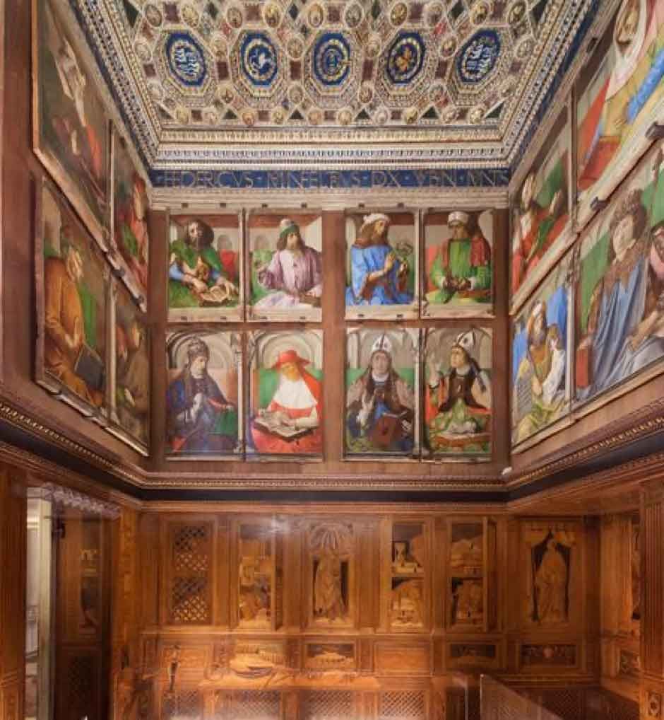 Studiolo of Federico da Montefeltro, Ducal Palace in Urbino