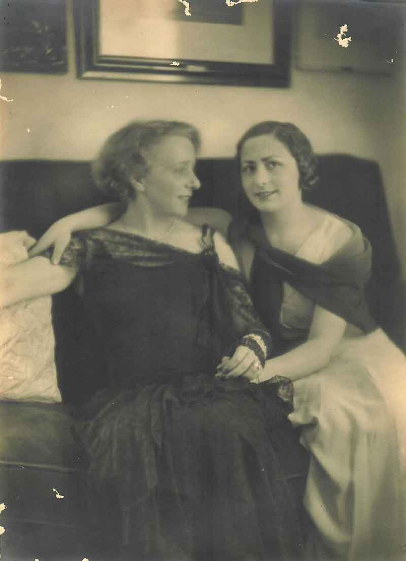 Margherita Sarfatti e la figlia Fiammetta
