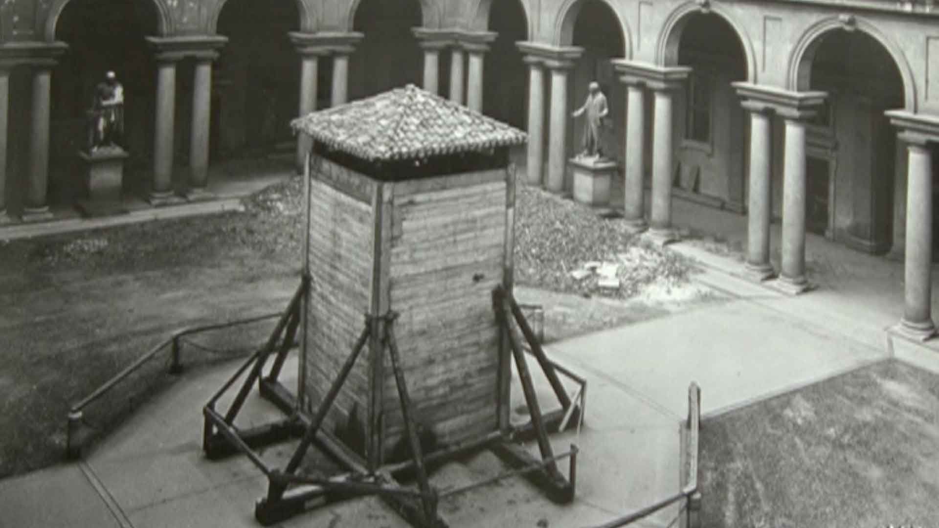 Cortile di Brera Seconda Guerra Mondiale