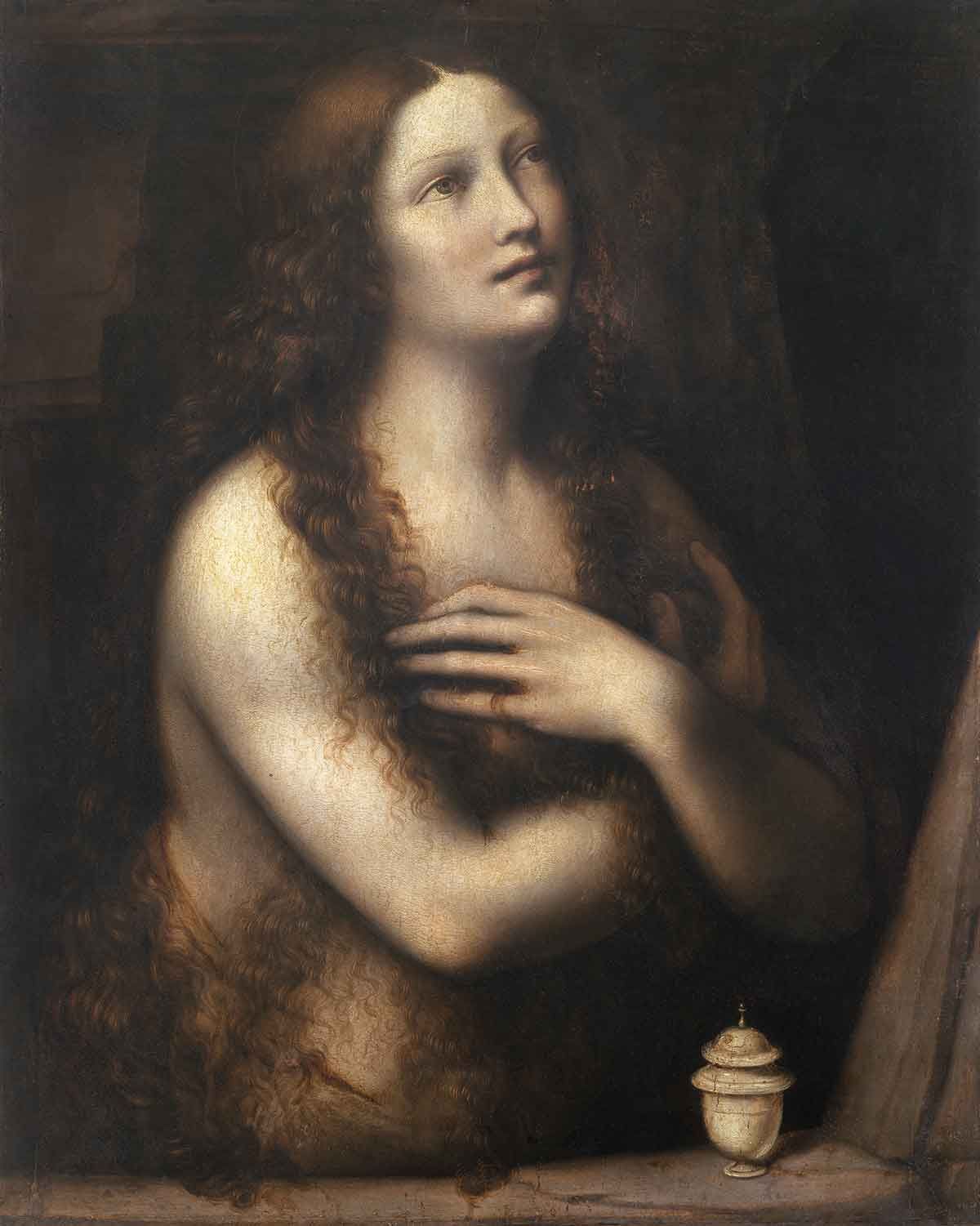 La Maddalena a mezza figura