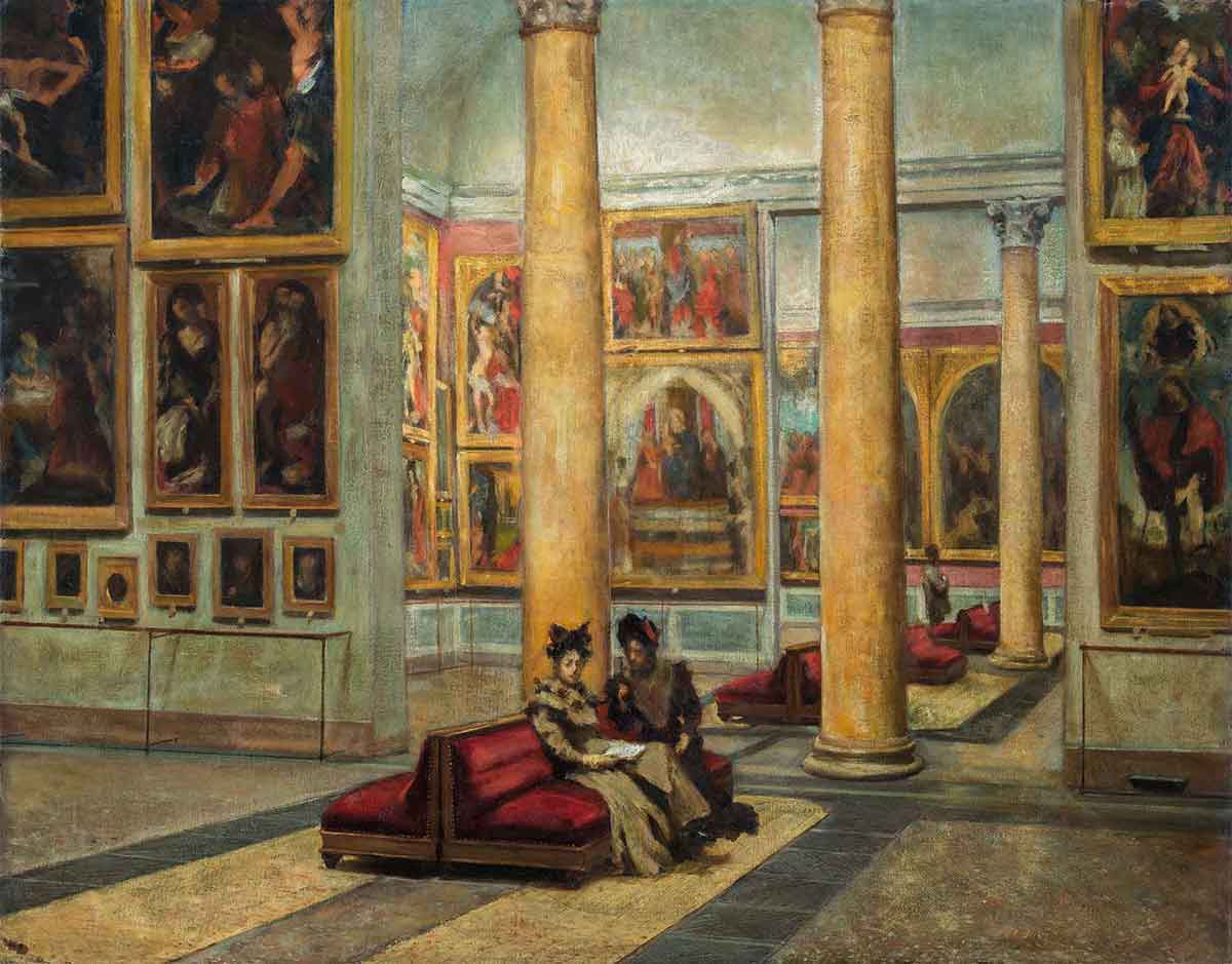 Interno della Pinacoteca di Brera