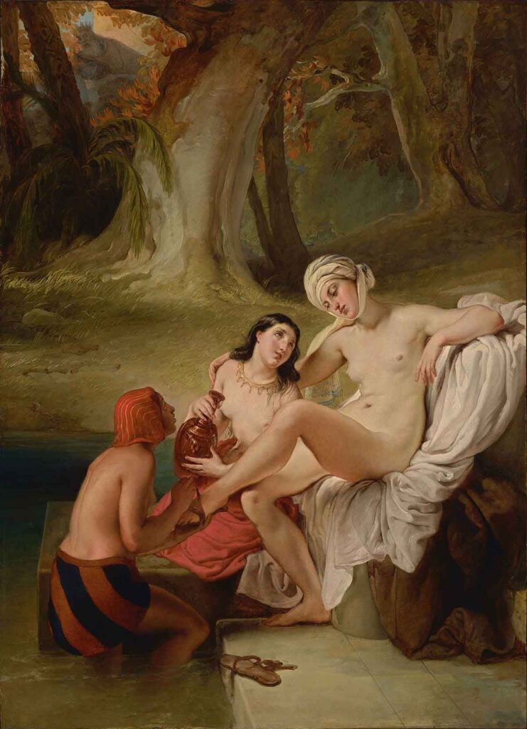 Bathsheba at her bath