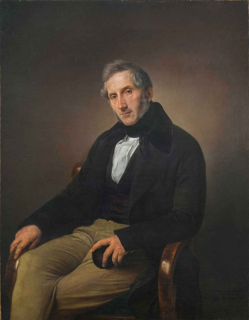 Portrait of Alessandro Manzoni