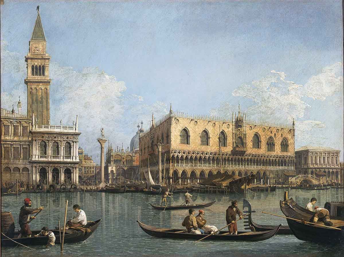 View of the Basin of San Marco from the Punta della Dogana