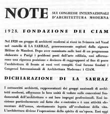 CIAM, 1928