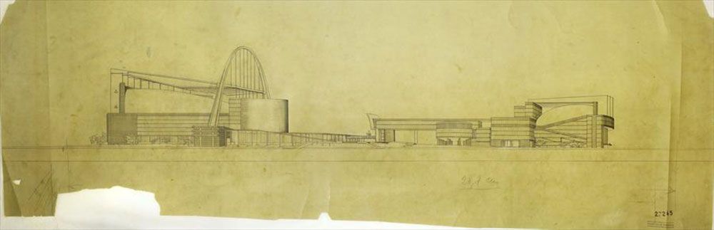 Le Corbusier’s design for the Palace of the Soviets, 1931