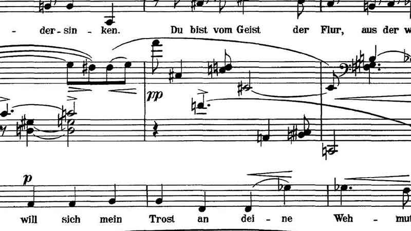 Arnold Schönberg, <em>Due Lieder, op. 14</em> | Spartiti