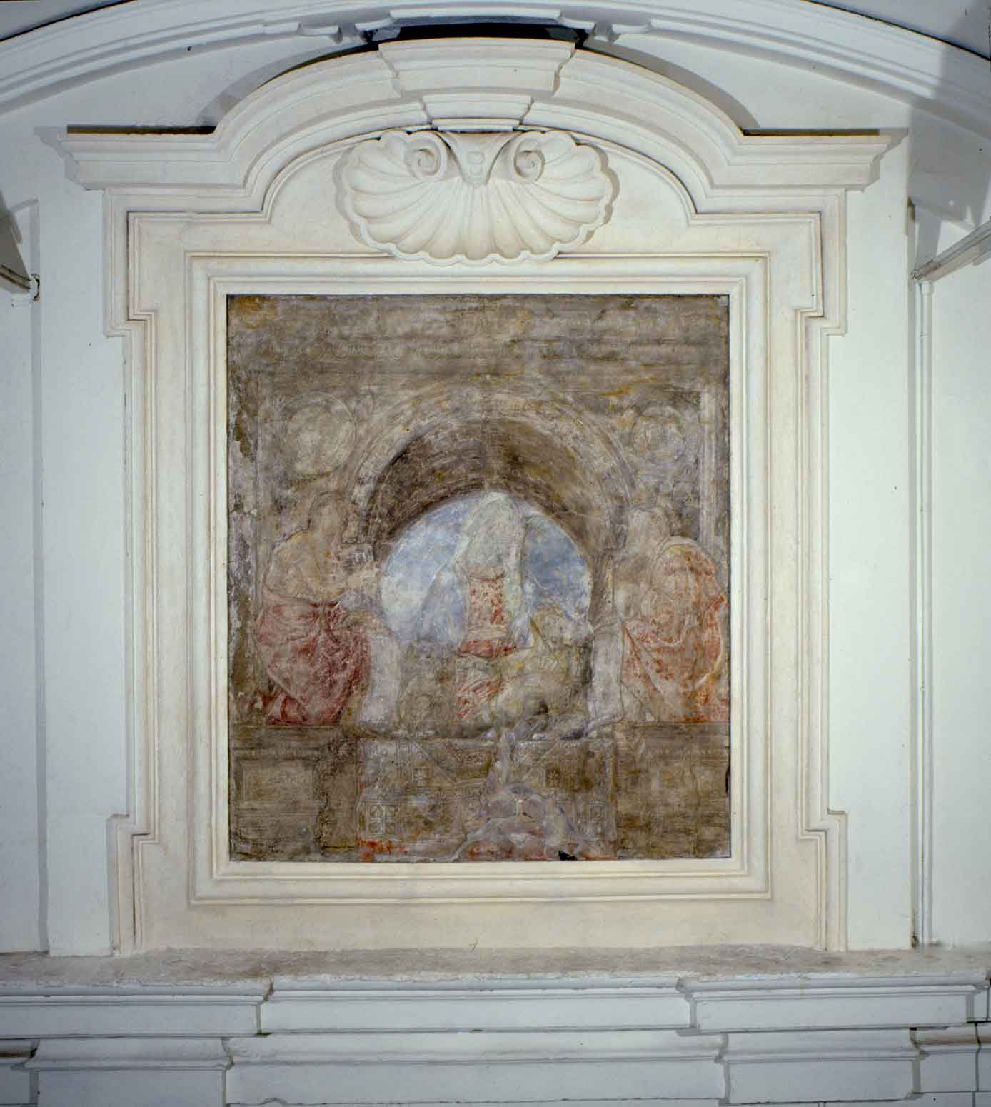 Sinopia della "Madonna del tappeto"