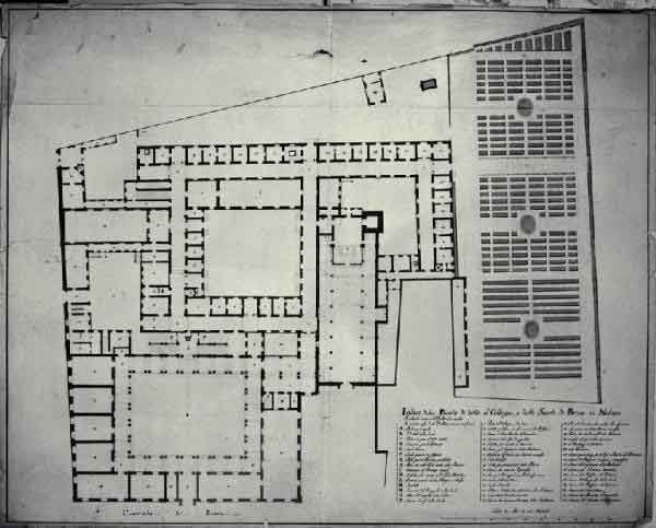 Progetto complessivo per il Convento e il Collegio dei Gesuiti